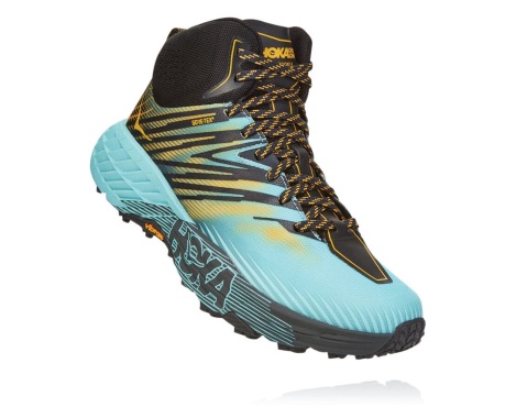 Sapatilhas Hoka One One Speedgoat Mid GORE-TEX 2 Portugal - Sapatilhas Trail Mulher Douradas - DBXMVW-148
